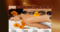 Desktop Screenshot of cozynailspa1.com